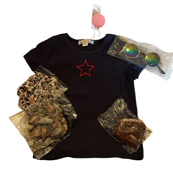 ❤️5/$25❤️ NWT Baileys Blossoms Bundle 5T - Picture 1 of 7